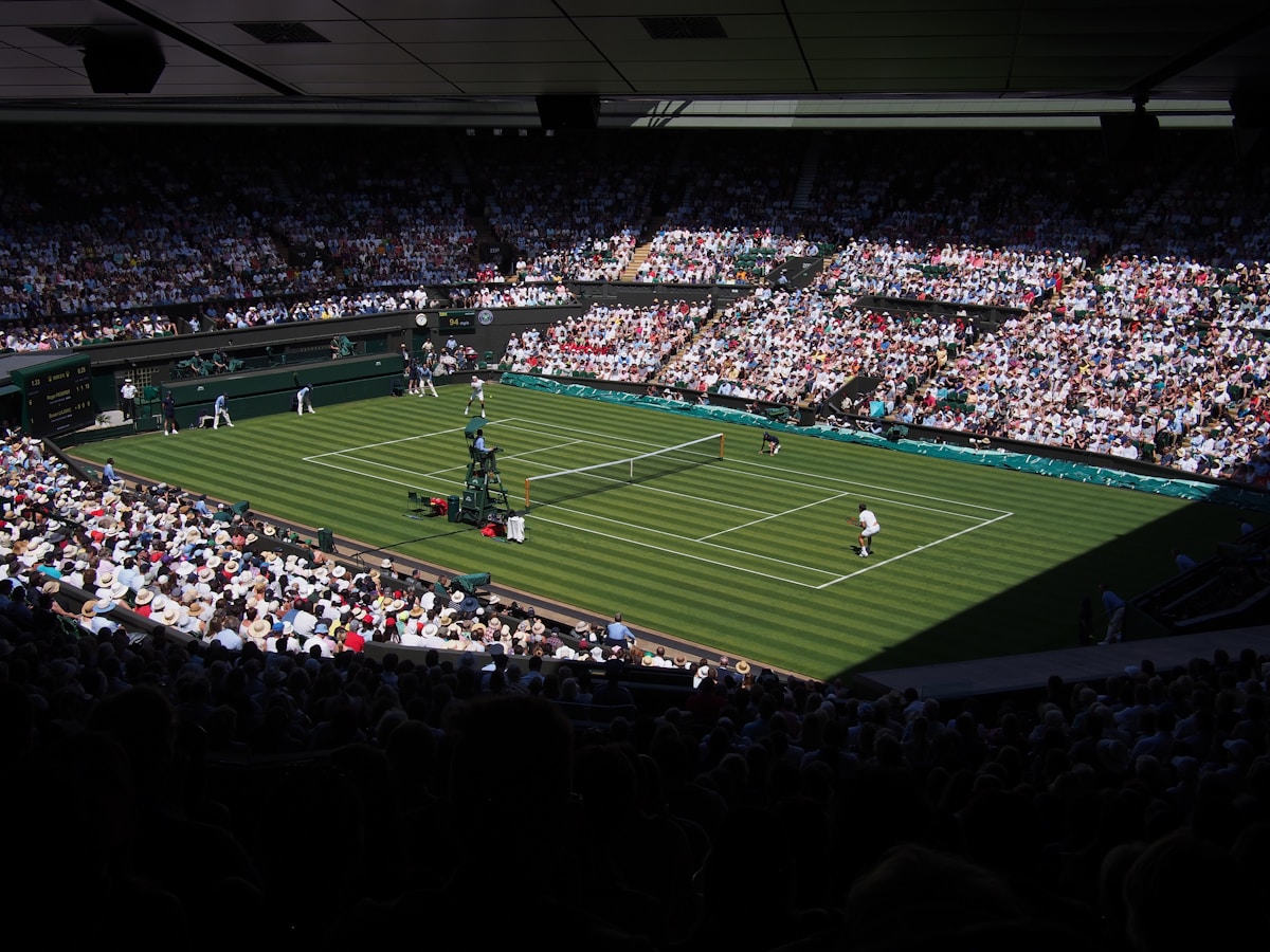 Centre Court at Wimbledon Championships