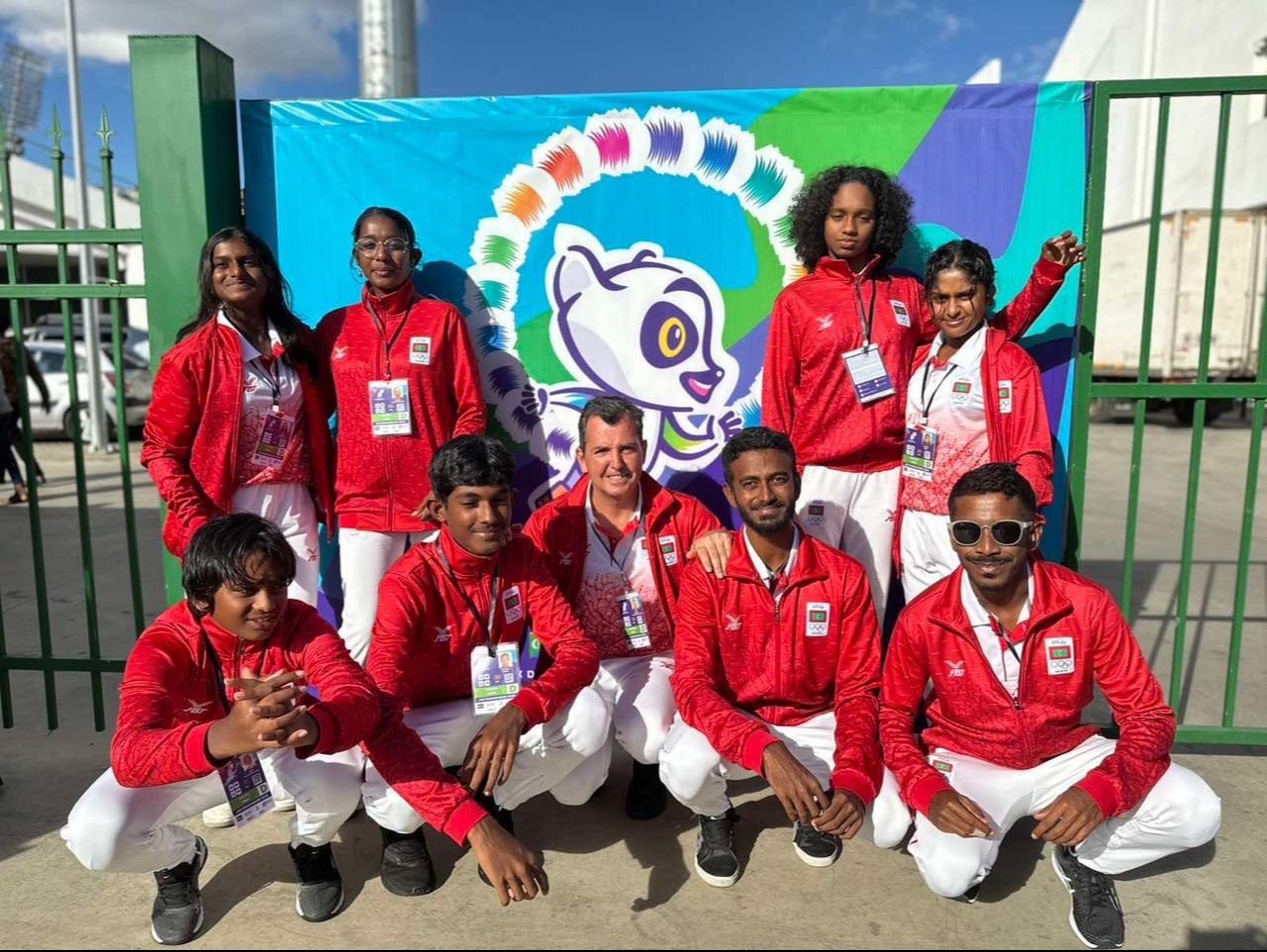 Maldives team at international games